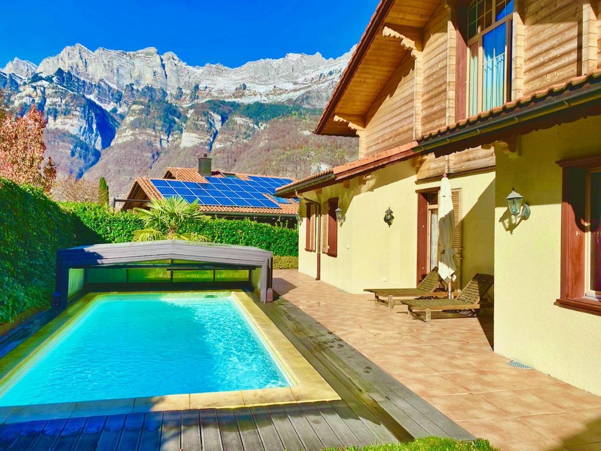 Doodle'S Amazing Chalet -Walensee - Flumserberg - Churfirsten - Heidiland - Pool - Sauna Mols Екстер'єр фото