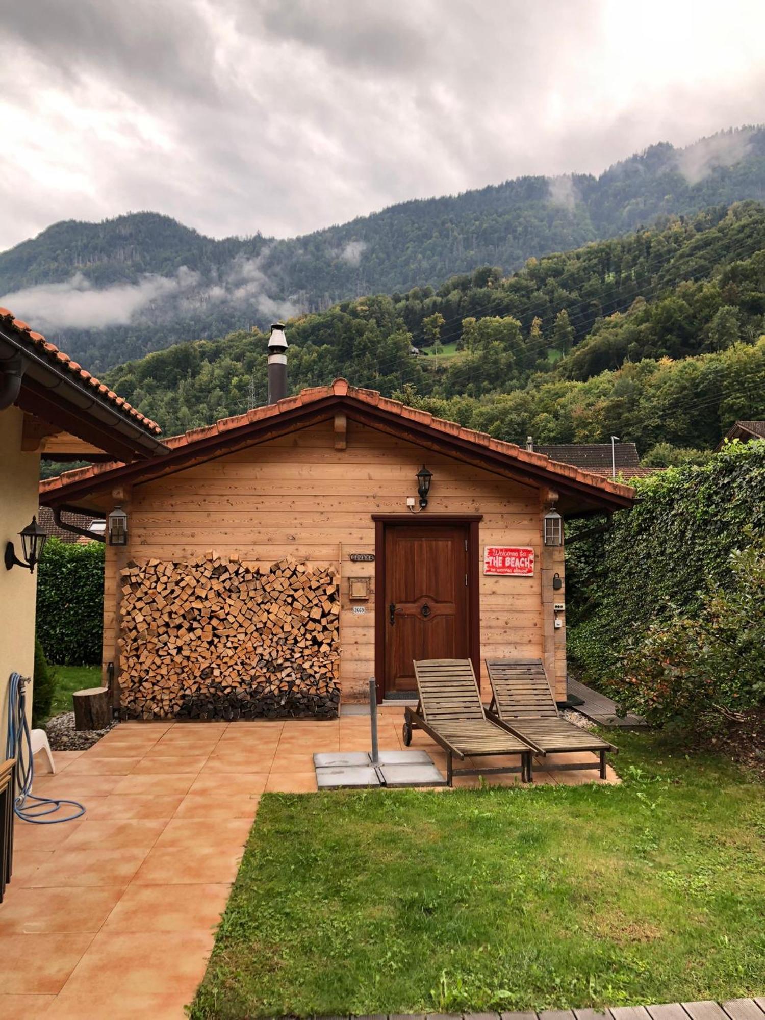 Doodle'S Amazing Chalet -Walensee - Flumserberg - Churfirsten - Heidiland - Pool - Sauna Mols Екстер'єр фото